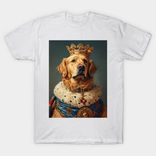 Golden Retriever The King T-Shirt